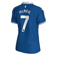 Everton Dwight McNeil #7 Hjemmebanetrøje Dame 2023-24 Kortærmet